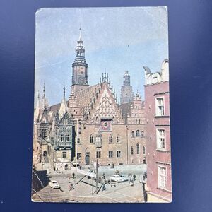 Vintage Polish Postcard Of Wroclaw Town Hall